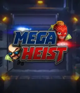 Enter the exciting world of Mega Heist slot by Relax Gaming, highlighting quirky characters ready to undertake a big score. This image captures the intensity of the heist with its dramatic logo and a mysterious vault backdrop. Ideal for fans of heist movies, offering a gripping adventure. 