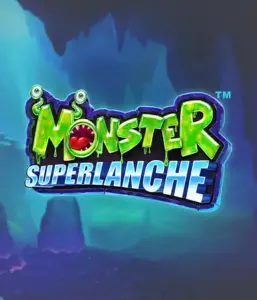 Enter the mysterious depths with the Monster Superlanche game by Pragmatic Play, highlighting a vivid and charming monster logo before a shadowy cave background. This graphic conveys the adventure and mystery of a monster-themed game, great for fans of monster slots, providing a captivating adventure. 